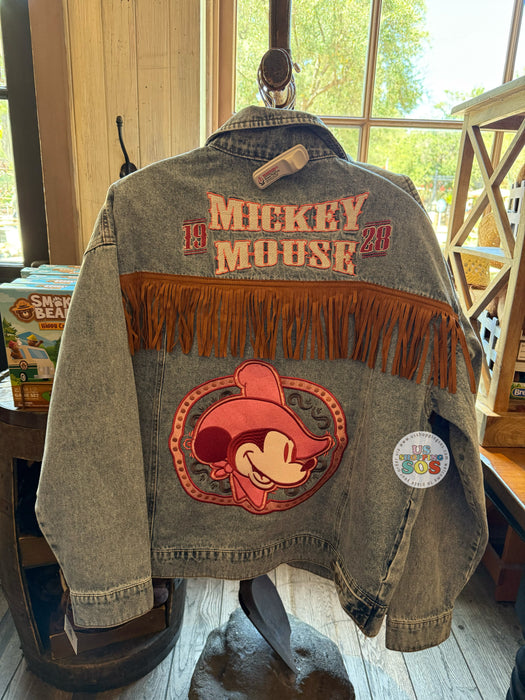 DLR/WDW - Mickey Cowboy Denim Jacket (Adult)
