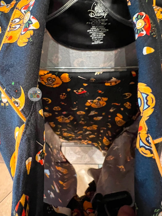 DLR/WDW - Halloween 2026 Mickey Mouse & Family Collection - Jack-o’-Lanterns, Bats, Candy All-Over-Print Pajamas Set (Adult)