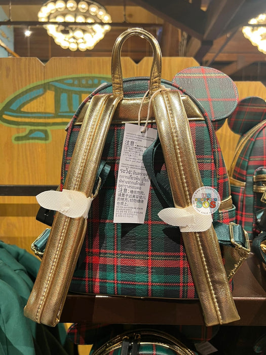 DLR/WDW - Christmas 2025 - Loungefly Green Red Plaid Backpack