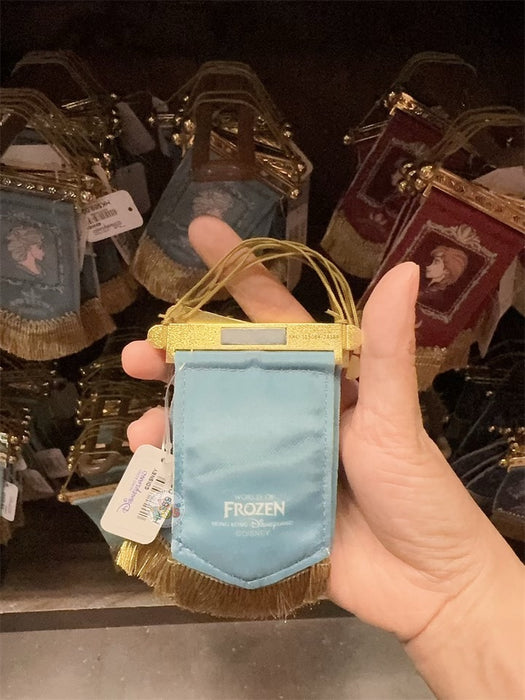 HKDL - World of Frozen 1st Anniversary x Elsa Pennant & Magnet