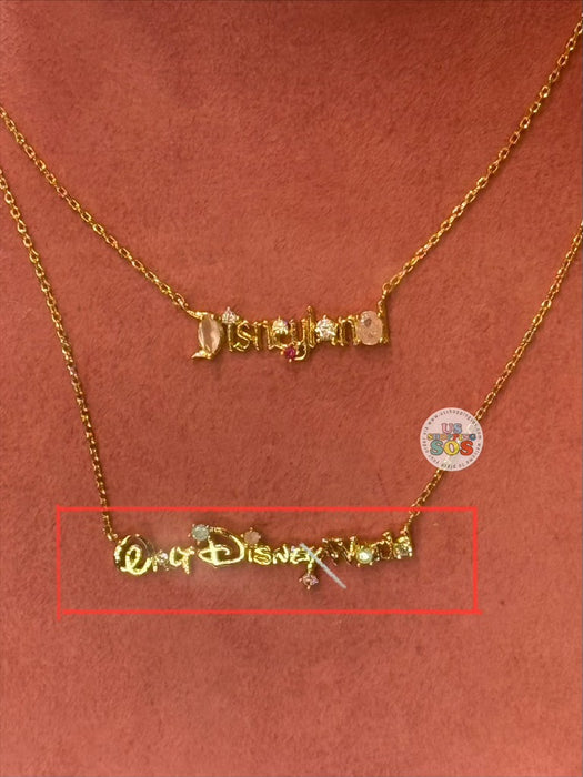DLR/WDW - Girls Crew Walt Disney World Necklace
