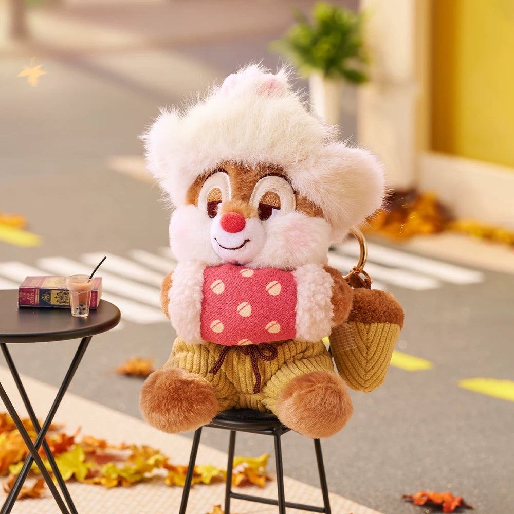 SHDS - Chip & Dale Winter Stick Together Collection x Dale Plush Keychain (Release Date: Sept 30, 2025)