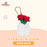 SHDL - 2026 Chinese Valentine's Day x Mickey Mouse Glove & Rose Flowers Plush Keychain