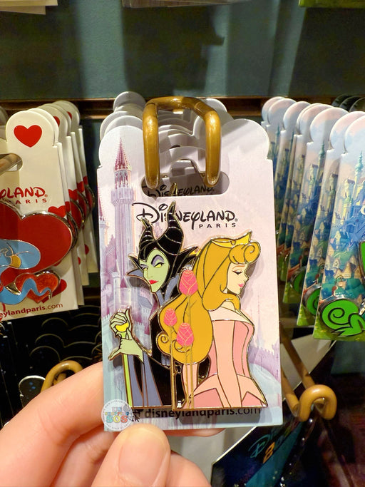 DLP - Disneyland Paris Maleficent And Aurora Pin Badge