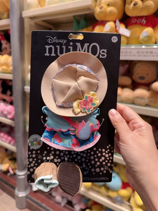 HKDL - Hong Kong Disneyland "Main Street Gazatte x Safari Costumes" nuiMOs Outfits – Hat, Dress and Shoes Set