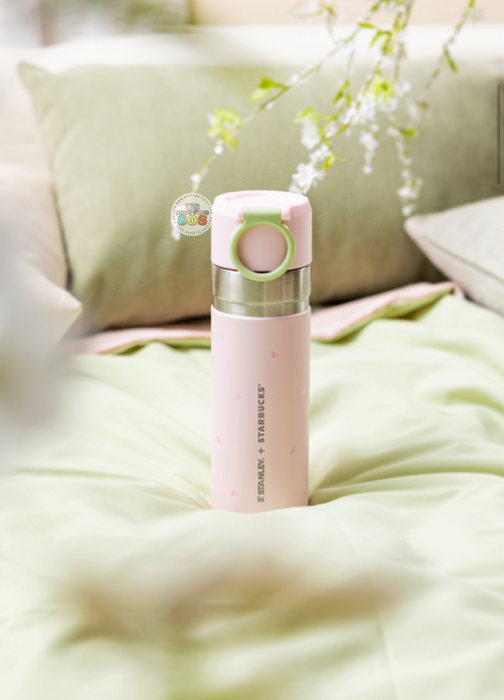 Starbucks Hong Kong - 2026 Cherry Blossom ‘Nap Under the Willow’ Collection x STANLEY Spring Cherry 16OZ GO Stainless Steel Cup 473 ml