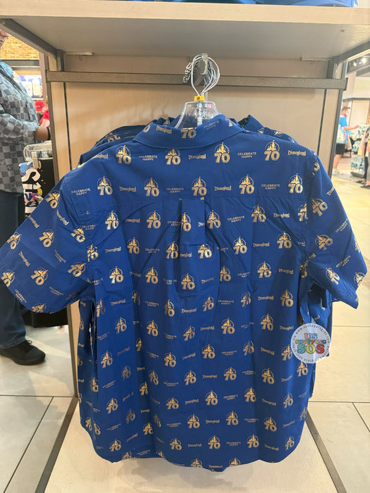 DLR - Disneyland 70th Celebration - Button-Up (Adult)