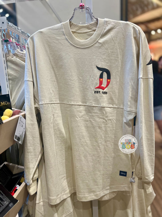 DLR - Spirit Jersey Disney Character Icon "Disneyland Resort" Oatmilk Pullover (Adult)