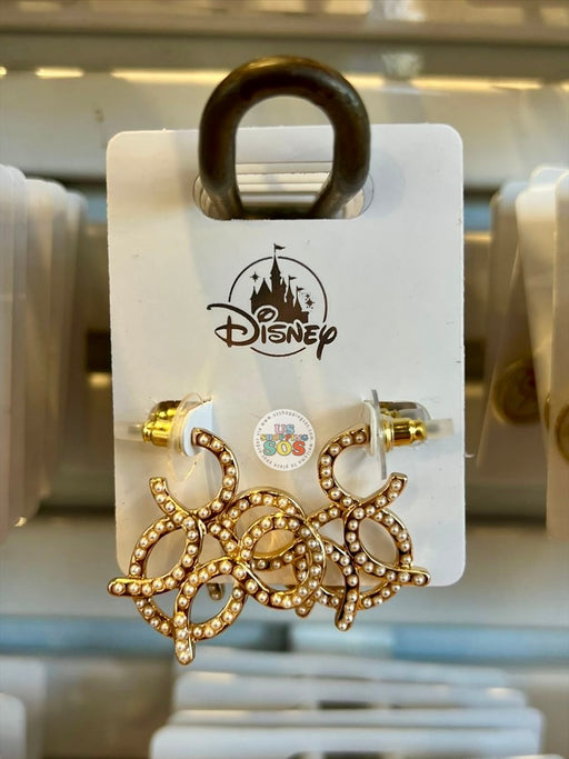 DLR/WDW - Mickey Pretzel Dangle Earrings