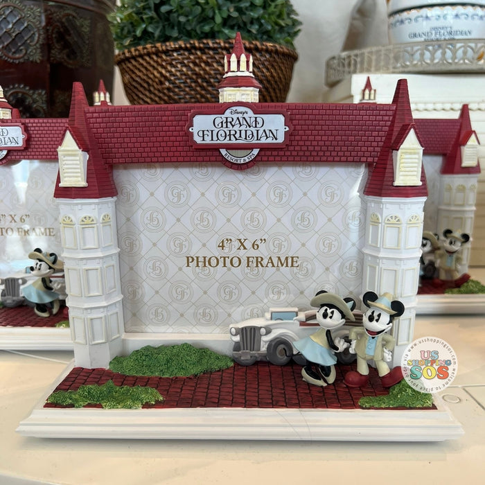 WDW - Disney’s Grand Floridian Resort & Spa - Mickey & Minnie Photo Frame 4” x 6”