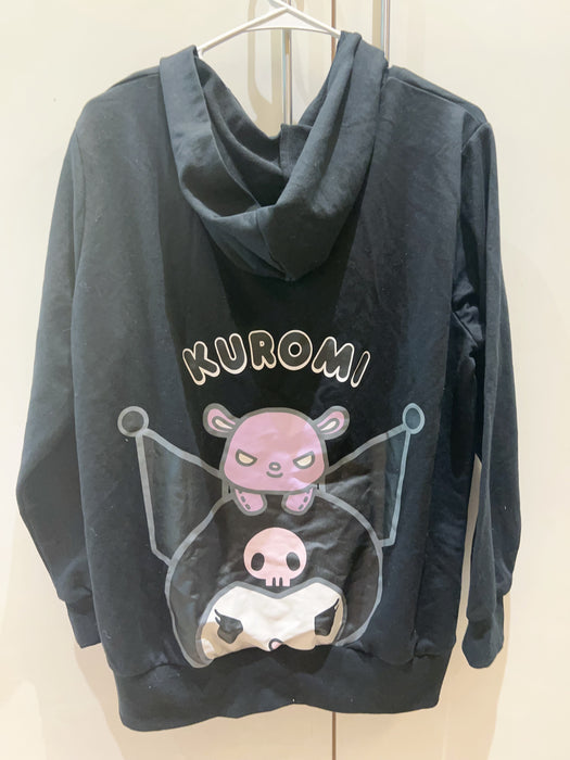 Japan Snario - Kuromi Zip Up Hoodie for Adults Size M to L