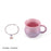 Starbucks China - Twilight Sakura 2026 - 26O. Cherry Blossom Embossed Logo Ceramic Mug with Beaded Charm 410ml