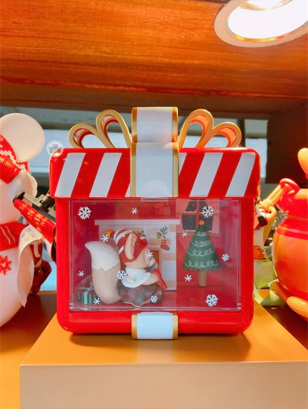 SHDL - LinaBell Christmas Box Shaped Popcorn Bucket