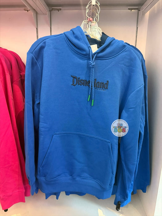 DLR/WDW - Logo Mania 2026 Last Day of Trip Blues - Cobalt Blue Park Logo Hoodie Pullover (Adult)