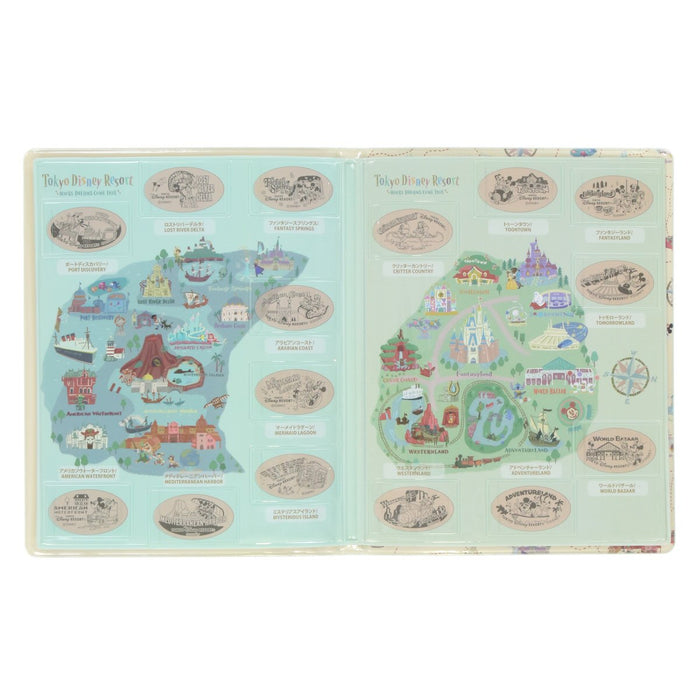 TDR - Tokyo Disney Resort "Park Map Motif" Collection - Souvenir Medal Book (Release Date: July 11, 2024)