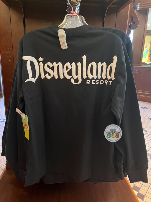 DLR - Disney Celebration Crew - "Disneyland Resort" Black Jersey Pullover (Adult)