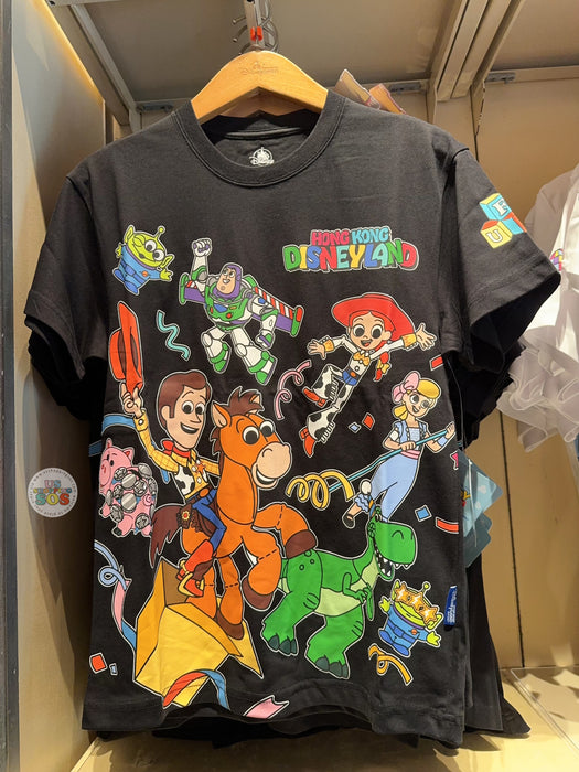 HKDL - Toy Story ‘Unlock the Fun’ Collection x T Shirt for Adults (Color: Black)