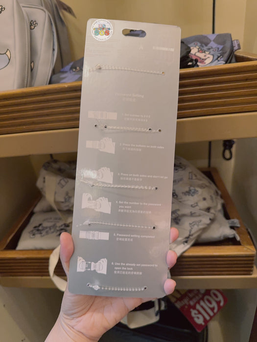 HKDL - Cinderella Lucifer Luggage Belt