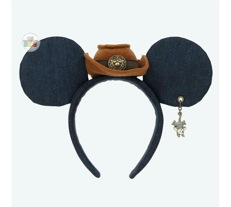 TDR - Vintage Denim Design x Mickey Mouse Ear Headband (Release Date: Jun 5, 2025)