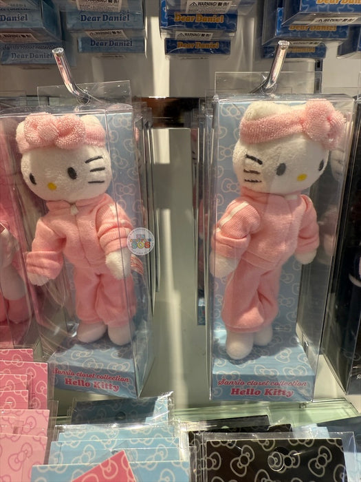 Japan Sanrio - Sanrio Closet Collection x  Hello Kitty Plush Keychain (Sporty)