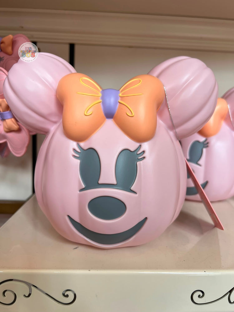 DLR/WDW - Halloween 2026 Pastel Cutie Ghost - Minnie Mouse Pumpkin Light Up Tabletop Decor
