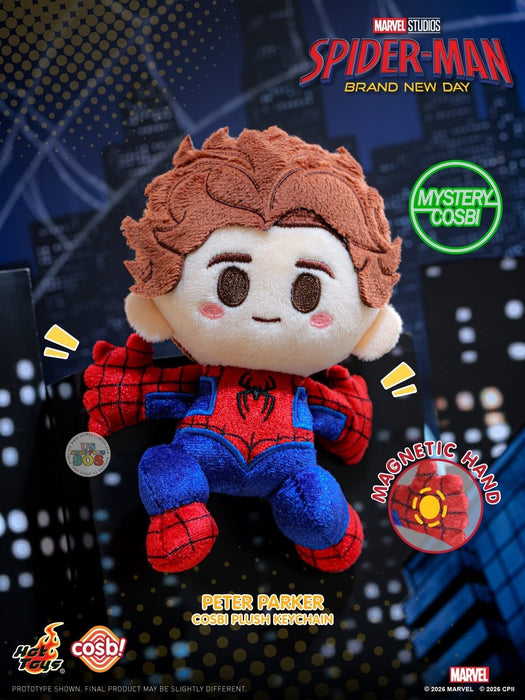 Hot Toys Cosbi - Spider-Man: Brand New Day Blind Box Plush Keychain