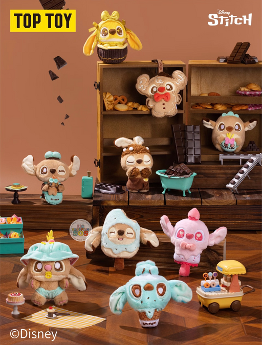 TopToy China - Stitch "Chocolate Factory " Plush Keychain Blind Box (Release Date: Jul 3, 2026)