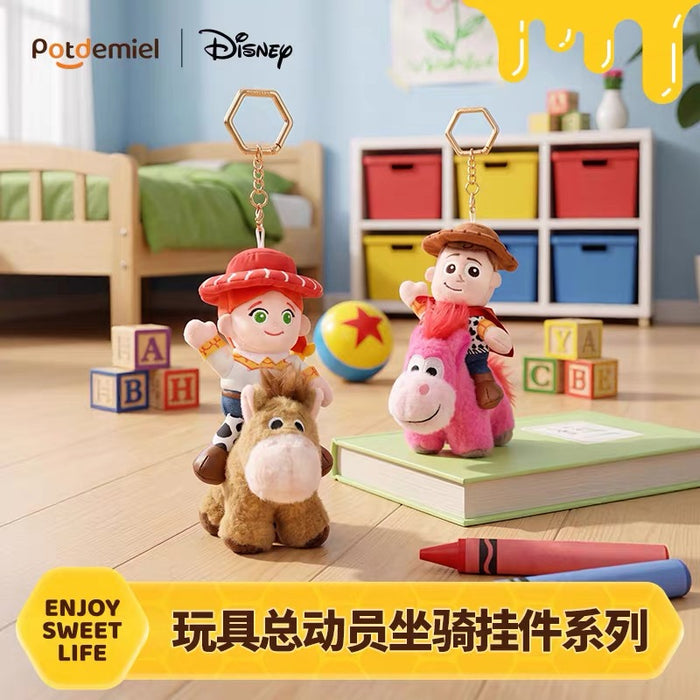 China Exclusive Potdemiel - Toy Story 5 x Jessie "Riding Bullseye" Plush Keychain