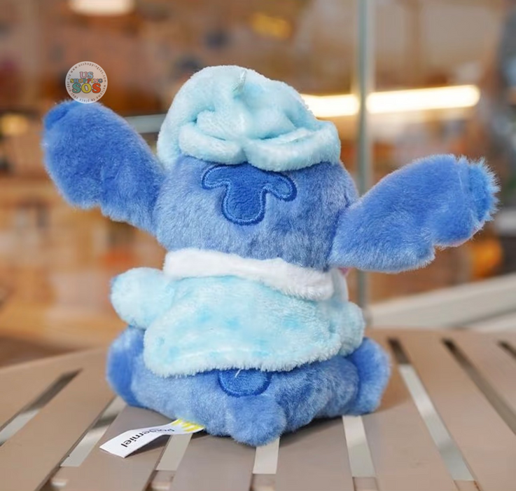 China Exclusive Potdemiel - 2026 Stitch & Scrump Pajama Plush Keychain (Color: Blue)