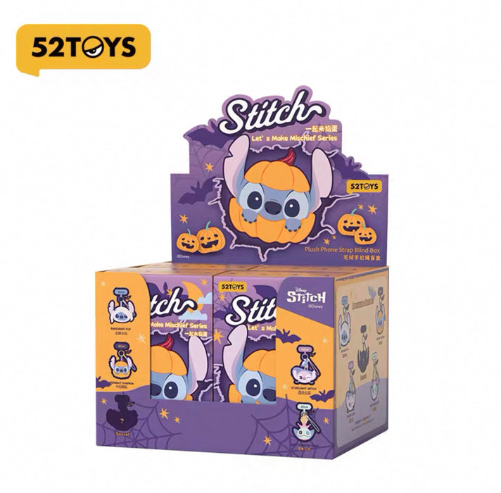 China Exclusive - Stitch Let’s Make Mischief Series Plush Keychain Blind Box (Release Date: Oct 20, 2025)