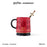 Starbucks China - Harry Potter x Starbucks - Gryffindor Color Changing Ceramic Mug with Coaster 365ml