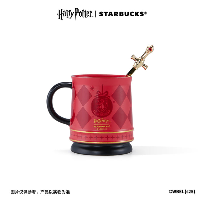 Starbucks China - Harry Potter x Starbucks - Gryffindor Color Changing Ceramic Mug with Coaster 365ml