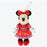 TDR - 2026 Minnie Mouse "Picking Berries & Red Checkered Design" x Plush Keychain (Release Date: Oct 8, 2026)