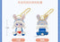 SHDL - 2025 Winter Zootopia Collection x Judy Hopps Plush Keychain