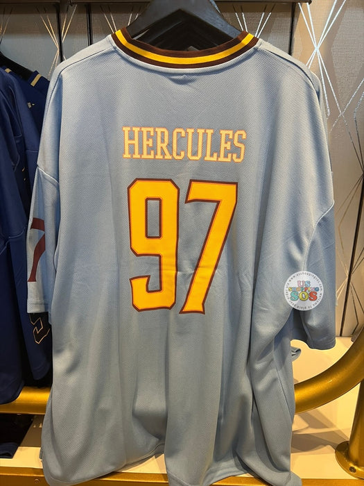 DLR/WDW - Hercules Park Logo Light Blue Sport Jersey (Adult)