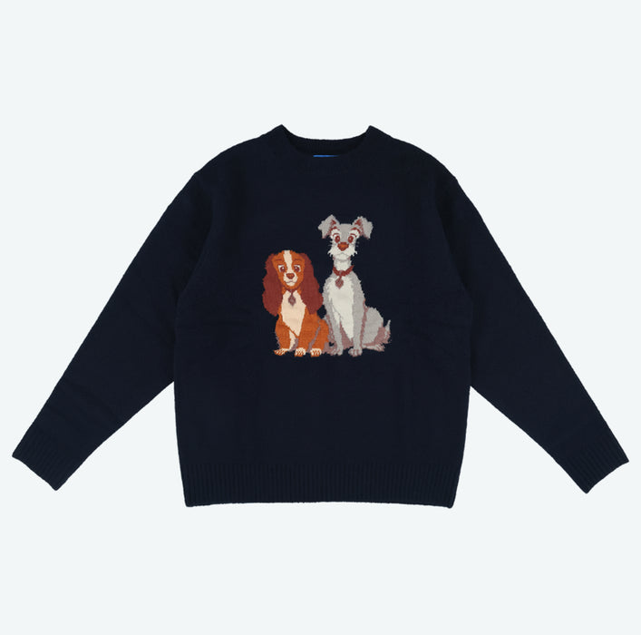 TDR - 2025 Lady & the Tramp Retro & Classic" Collection x Sweater for Adults (Release Date: Dec 26, 2025)