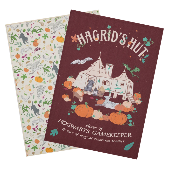 Harry Potter Japan Shop – 2026 Hagrid's Hut Collection Collection x Tea Towel Set of 2