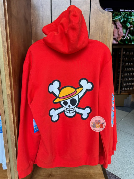 Universal Studios - One Piece - Hoodie Red Pullover (Adult)