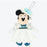 TDR - Tokyo DisneySea 25th Anniversary "The Jubilee Journey" x Minnie Mouse "Fluffy White Dress" Plush Keychain (Release Date: May 25, 2026)