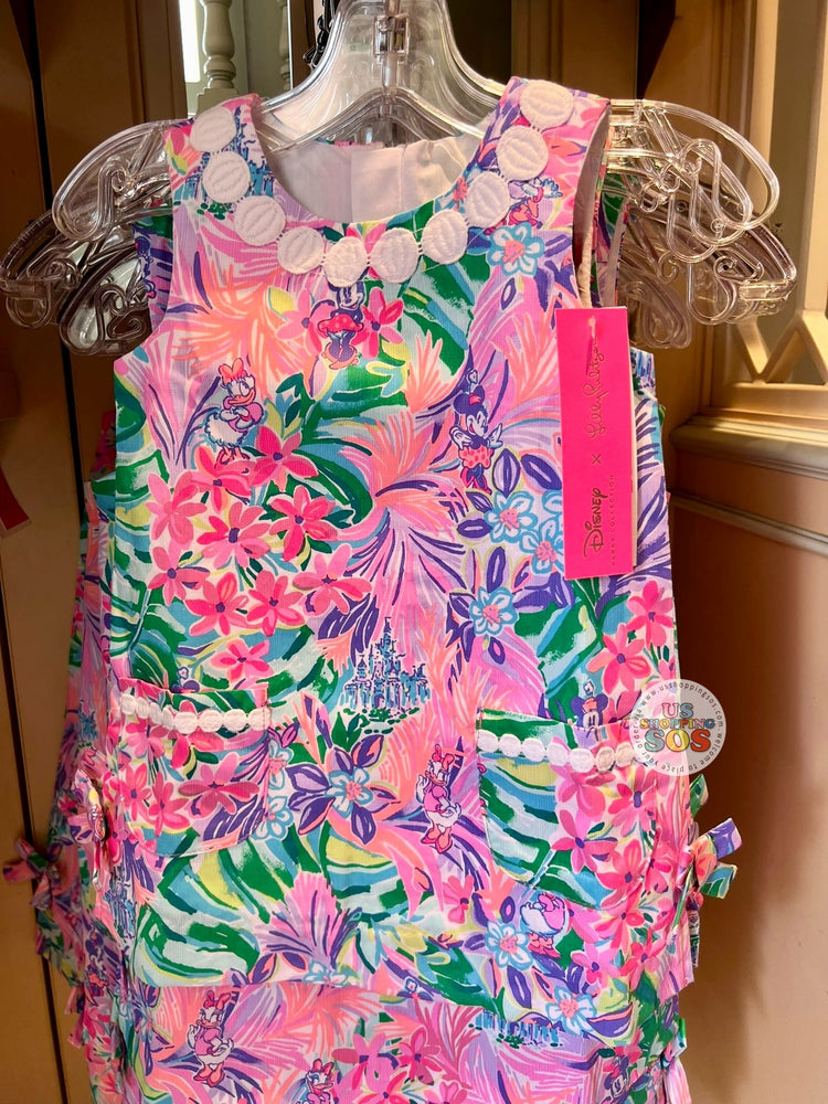 DLR/WDW - Disney x Lilly Pulitzer - Minnie & Daisy Disney Dreaming Classic Shif Dress (Girls)