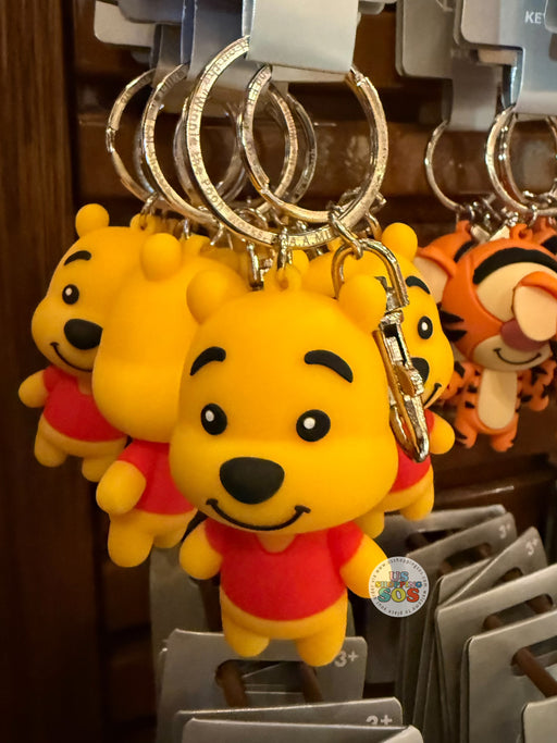DLR/WDW - Pooh & Friends - Winnie the Pooh Cutie Character Keychain