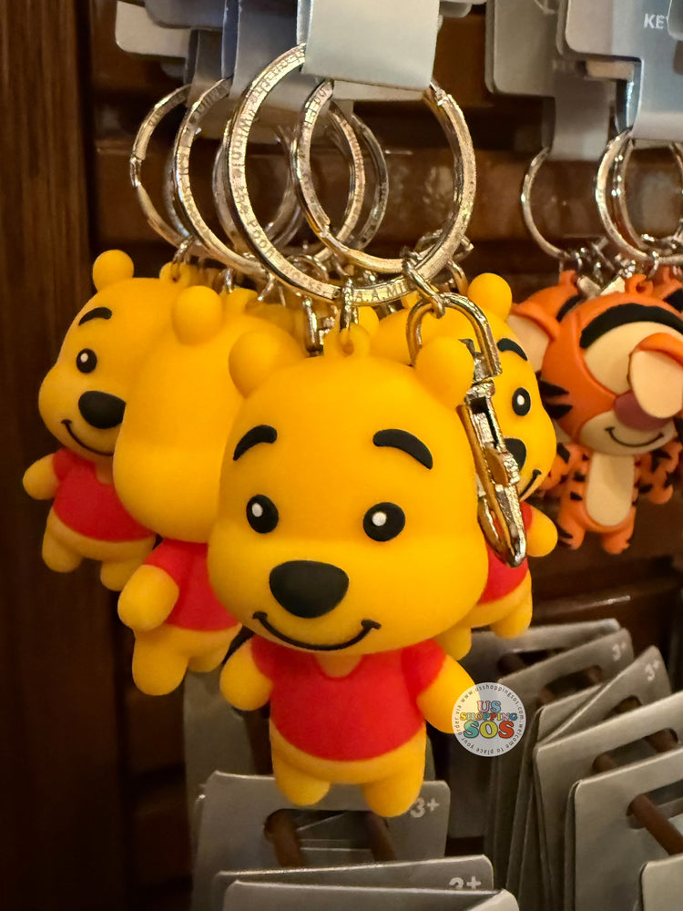 DLR/WDW - Pooh & Friends - Winnie the Pooh Cutie Character Keychain