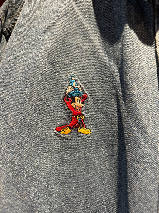 DLP - 2026 Dsiney Fantasia Sorcerer Mickey Denim Shirt (Adults)