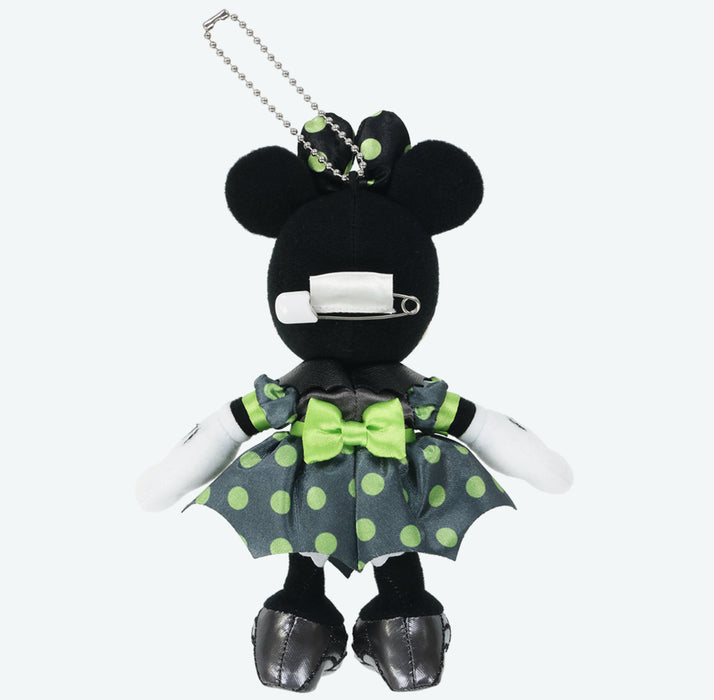 TDR - 2025 Mickey & Friends Disney Halloween "Happy Haunting!" Collection x Minnie Mouse Plush Keychain (Release Date: Sept 16, 2025)