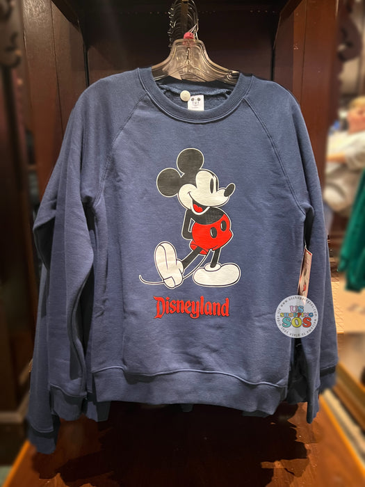 DLR - Classic Mickey “Disneyland” Dark Navy Pullover (Adult)