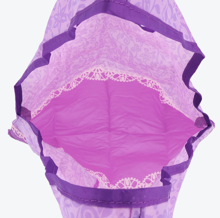 TDR - 2026 Tangled Rapunzel Dress Print Foldable Shopping/Eco Bag, Fold into a Pascal Pouch & Keychain  (Release Date: Oct 8, 2026)