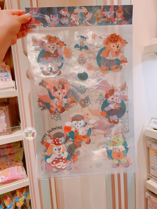 SHDL - 2025 Duffy & Friends Halloween Collection x Window "Glow in the Dark" Stickers Set