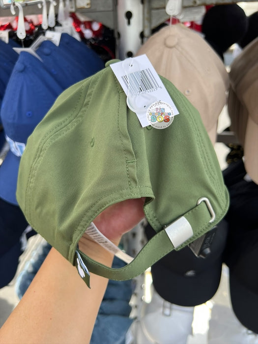 DLR/WDW - Mickey Icon Park Logo Olive Baseball Cap 2026