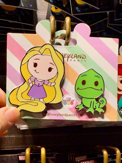 DLP - Disney Princess - Rapunzel & Pascal Companion Pin Set