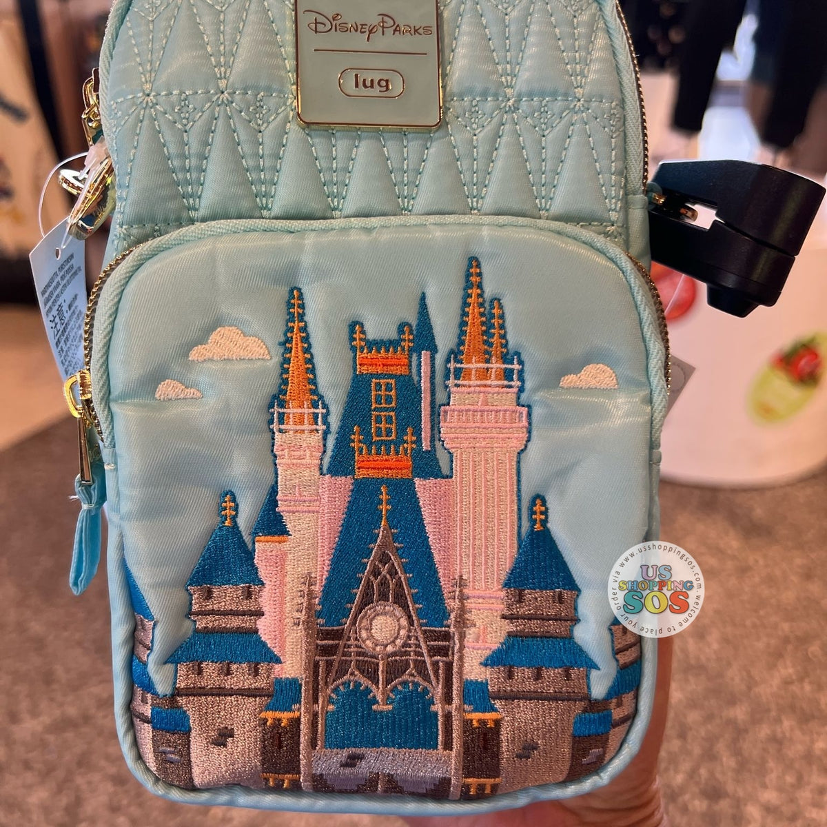 cinderella fishing pole bag WDW